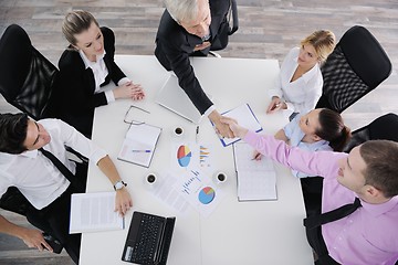 Image showing business people team on meeting