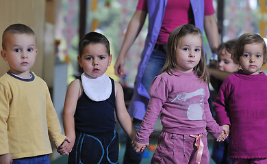 Image showing preschool  kids