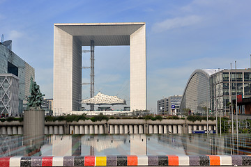 Image showing Modern Buildings in the new center of Paris