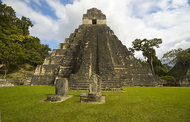 Image showing temple I tikal