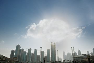 Image showing modern city skyline