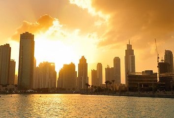 Image showing modern city skyline