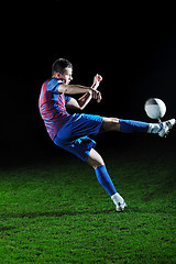 Image showing football player in action