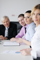 Image showing business people team on meeting