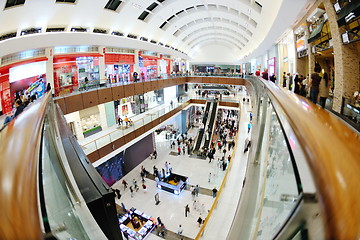 Image showing Interior of a shopping mall