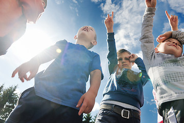 Image showing preschool  kids