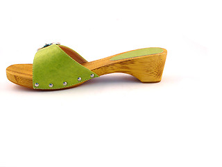 Image showing woman shoe isolated