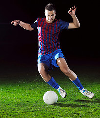 Image showing football player in action