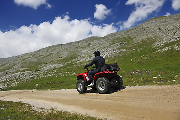 Image showing relax and ride quad wheels