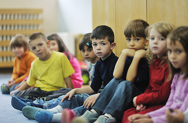 Image showing preschool  kids