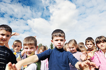 Image showing preschool  kids