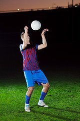 Image showing football player in action