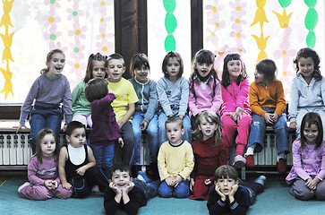 Image showing preschool  kids