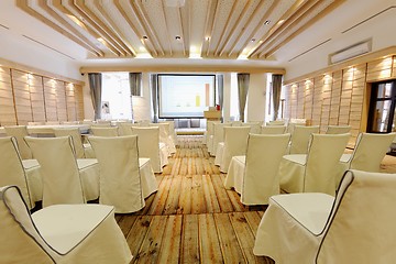 Image showing Empty business conference room