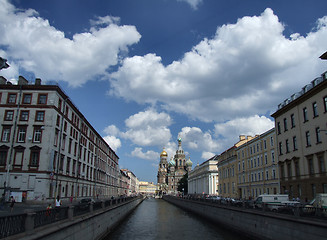 Image showing Beautiful Petersburg cityscape