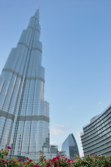 Image showing dubai burj khalifa skyscraper