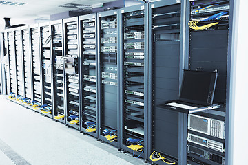 Image showing network server room