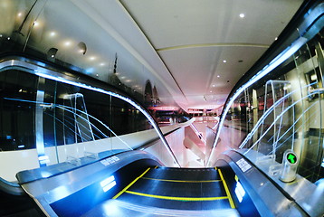 Image showing Interior of a shopping mall