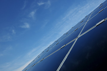 Image showing solar panel renewable energy field