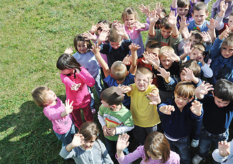 Image showing preschool  kids