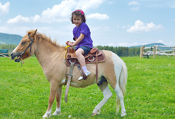 Image showing child ride pony