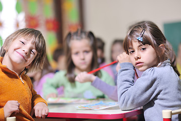 Image showing preschool  kids