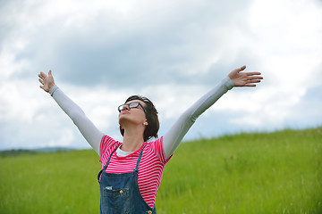 Image showing Enjoying the nature and life