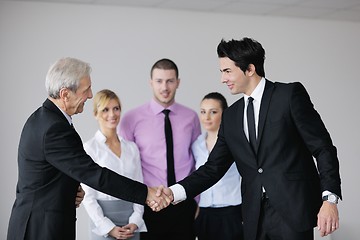 Image showing business people team on meeting