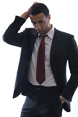 Image showing depressed business man