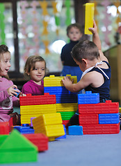 Image showing preschool  kids