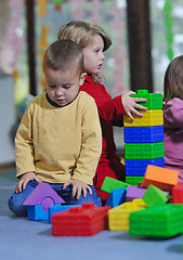 Image showing preschool  kids