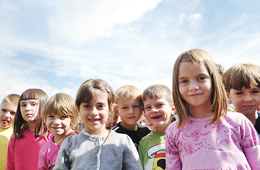 Image showing preschool  kids