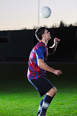 Image showing football player in action