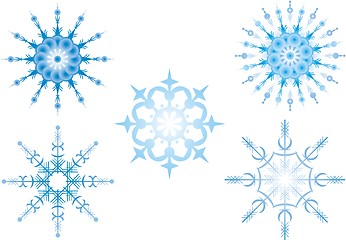 Image showing Snowflakes