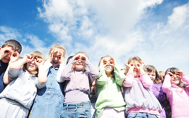 Image showing preschool  kids