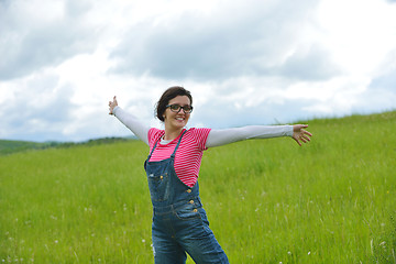 Image showing Enjoying the nature and life