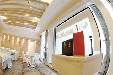 Image showing Empty business conference room