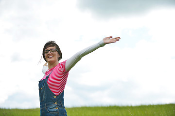 Image showing Enjoying the nature and life