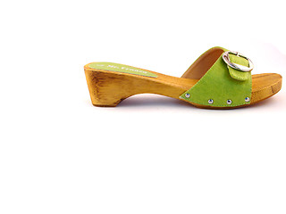 Image showing woman shoe isolated