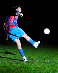 Image showing football player in action