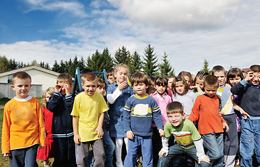 Image showing preschool  kids