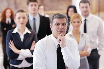 Image showing business people group on seminar