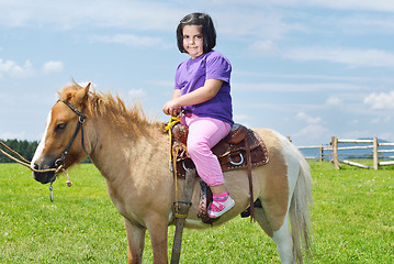 Image showing child ride pony