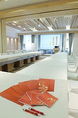 Image showing Empty business conference room