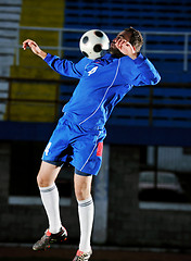 Image showing football player in action