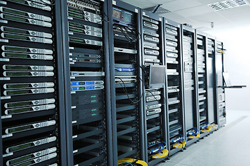 Image showing network server room