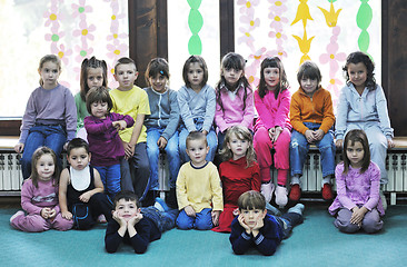 Image showing preschool  kids