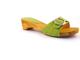 Image showing woman shoe isolated