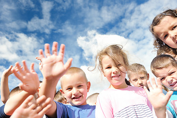 Image showing preschool  kids