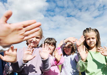 Image showing preschool  kids